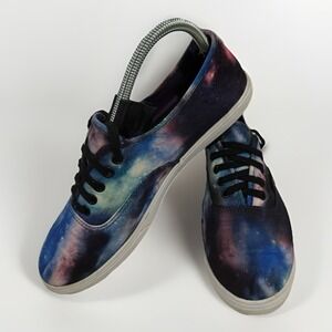 Vans Cosmic Galaxy Lo Pro Shoes Sneakers Men's 8 - Women's 9.5 Canvas Purple